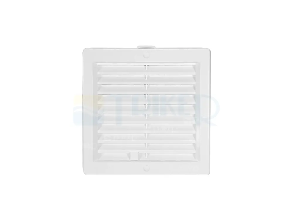 Omezené Množství Větrací mřížka VMU s rámečkem, uzavíratelná bílá 150 x 200 mm