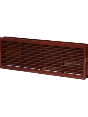 Betaalbaar Větrací mřížka VMD dveřní hnědá 400 x 130 mm (balení 2 ks)