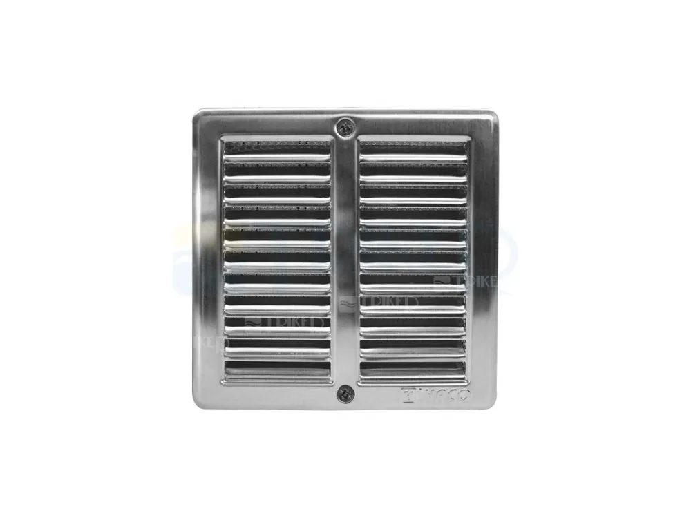 Objednat Nyní Větrací mřížka NVM nerezová s rámečkem a síťovinou 200 x 200 mm