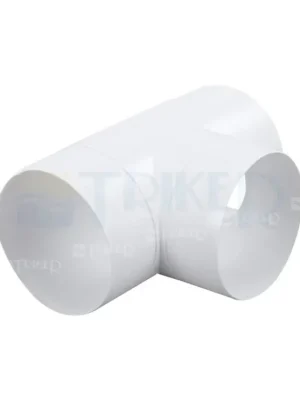 Vrácení Zdarma Ventilační T-kus kulatý Haco CTO 125 mm