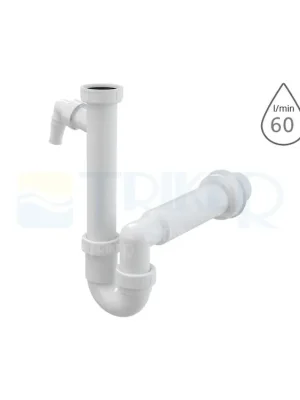 Sifon dřezový bez výpusti s přípojkou A81 6/4" x 50 mm Must-Have