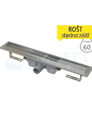 Žlab podlahový APZ6 Professional pro plný rošt 850 mm, boční odtok 50 mm Oblíbený