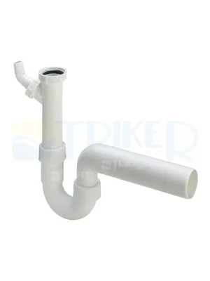 Sifon dřezový bez výpusti s přípojkou 7985.10 6/4 x 50 mm Veilige Betaling