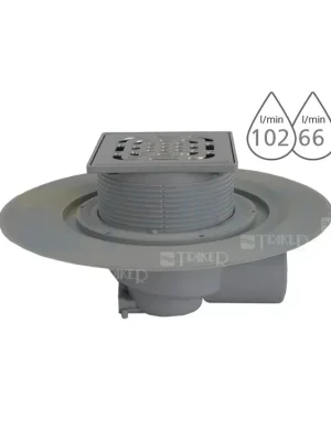 Vpusť podlahová 4955.1 boční odpad 100mm Must-Have