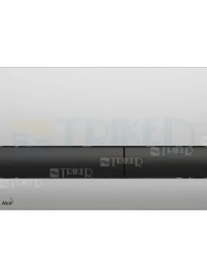 Tlačítko ovládací Alca M17xx M1712-8 chrom černá/mat Must-Have