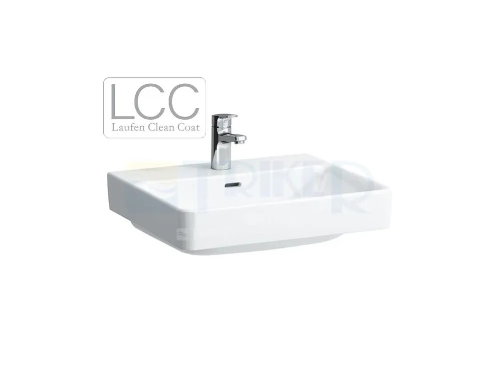 Laufen Pro S umyvadlo 60 x 46,5 cm s broušenou spodní částí, s otvorem, bílé+LCC Meest Verkocht