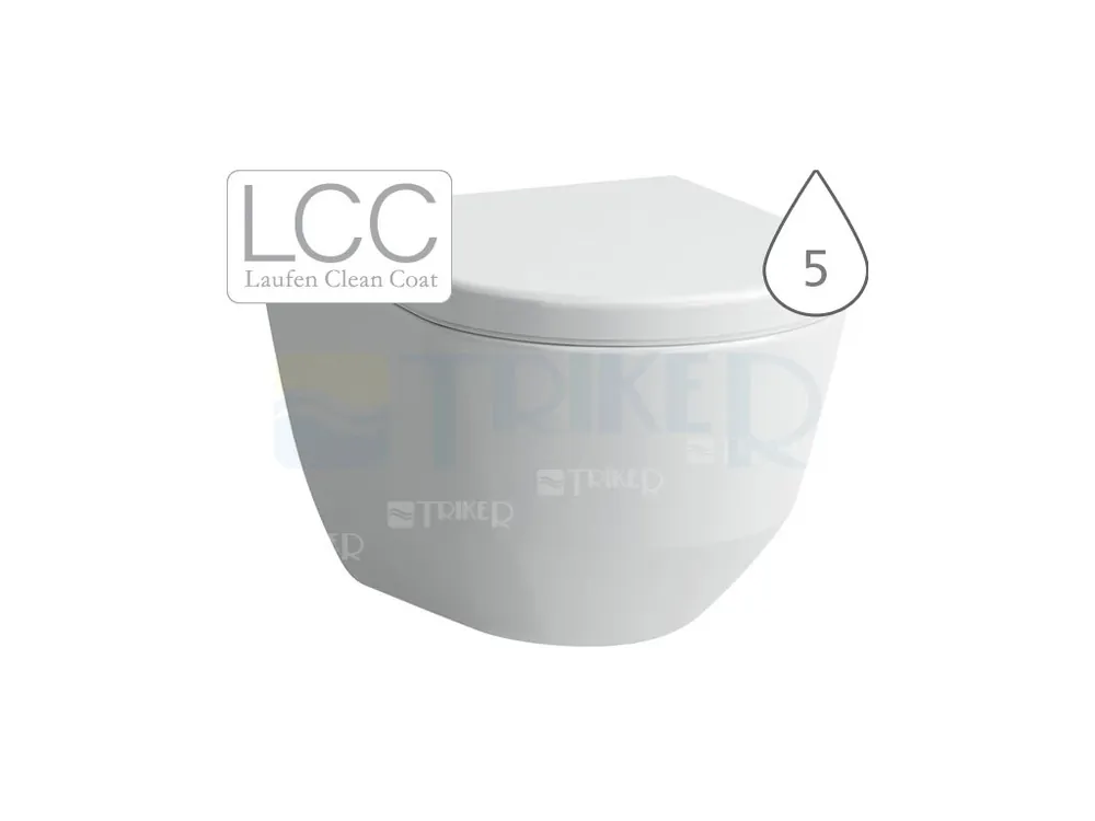 Laufen Pro klozet závěsný 53 cm kapotovaný, ploché splachování bílý+LCC Koop Online
