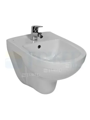 Lyra plus bidet závěsný 53cm s otvorem pro baterii, s postranními otvory, bílý Poslední Šance