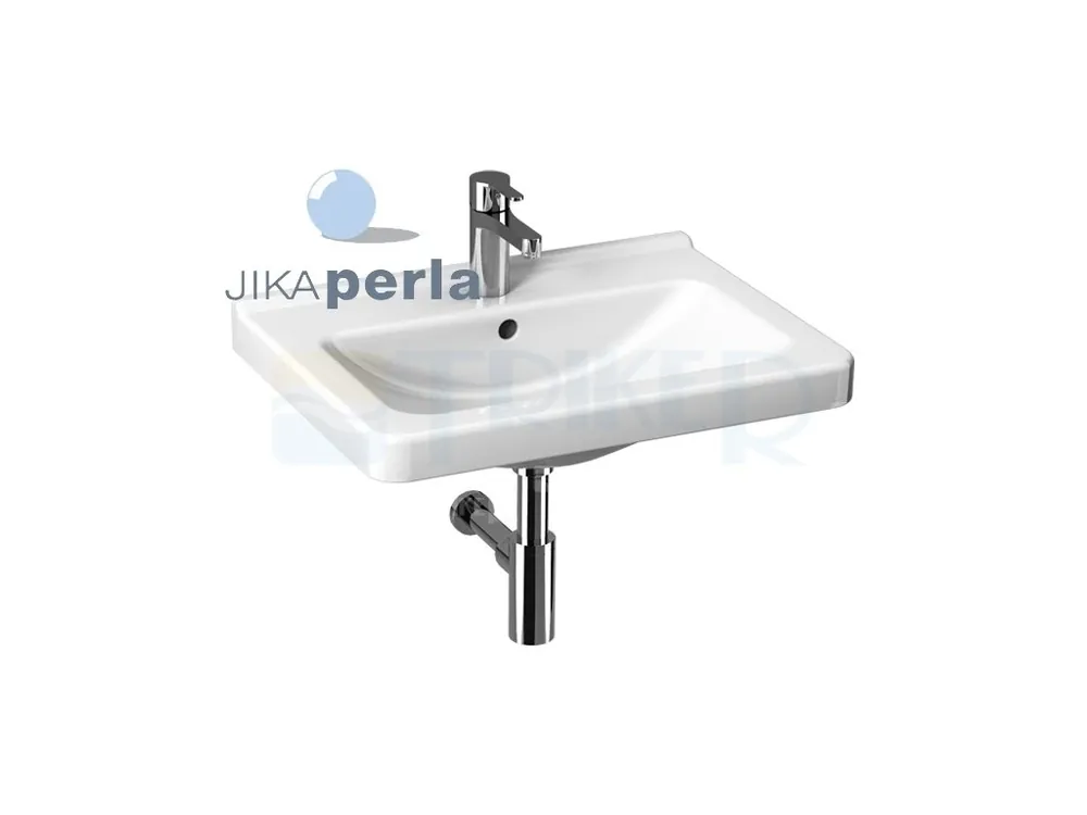 Cubito umyvadlo 60 x 45 cm s otvorem pro baterii, bílé/PERLA Tovární Cena