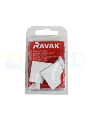 Ravak sada pro krycí lištu 6, bílá Tijdelijk Beschikbaar
