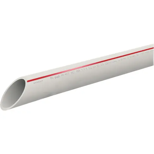 Trubka PP-RCT HOT 20x2,8 mm, S3,2, PN20, SDR7,4, 4 m tyč, rozvody vody, FV-plast AA112020004 Gecertificeerd