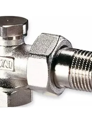 Rohové radiátorové šroubení DS 302 3/8", Ivar 500656 Lage Prijs
