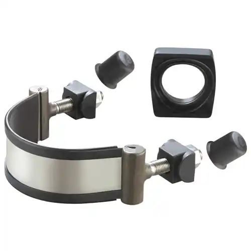 Třmen pro HOD a TERRA DN 65, D 70 - 77 mm, částečně pogumovaný, VAG 2-28-00125-000 Blesková Nabídka