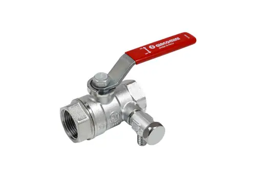 Kohout kulový R250DS FF 2", s odvodněním, páka, voda, Giacomini R250SX008 Voordeelprijs