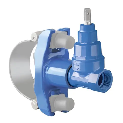 Navrtávací pas HOD-M505, litinové šoupátko G 6/4", DN 80 - 500, bez třmenu, VAG 2-28-00654-001 Superprijs
