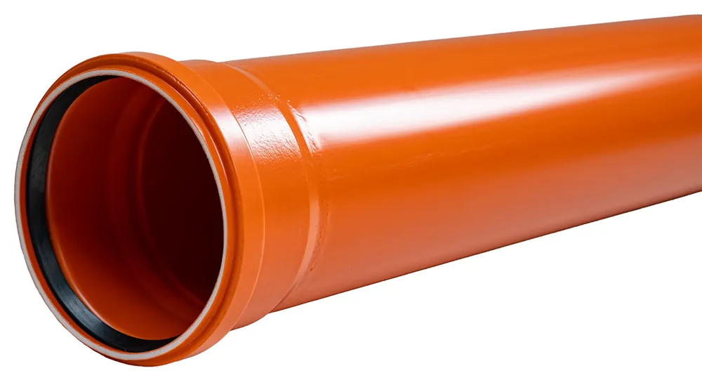 Voordeelprijs Trubka hrdlová KGEM 200 mm, 5 m, SN 4, PVC, kanalizace