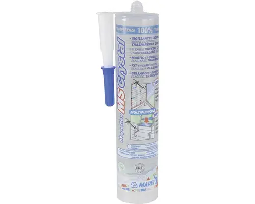 Bezpečná Platba Tmel Mapei, MAPEFLEX MS CRYSTAL 300ml