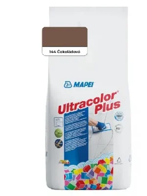 Rechtstreeks Van De Fabrikant Spárovací hmota ULTRACOLOR PLUS, 144 čokoládová, 5 kg, Mapei 6014445AU