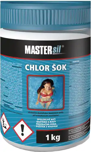Chlor šok MASTERsil 1 kg Časově Omezené