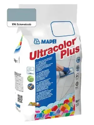 Must-Have Spárovací hmota ULTRACOLOR PLUS, 176 zelenošedá, 2 kg, Mapei 60017628A
