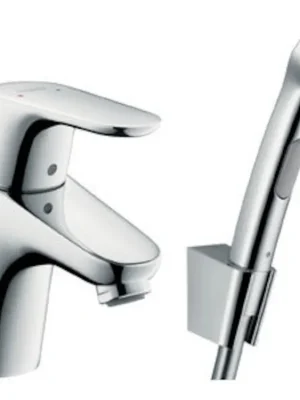 Bidetová baterie Focus, chrom, stojánková, bez výpustě, Hansgrohe 31926000 Vysoce Kvalitní