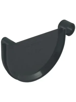 Čelo okapového žlabu RG 100 mm, antracit, plast, Marley 085159 Kup Teď