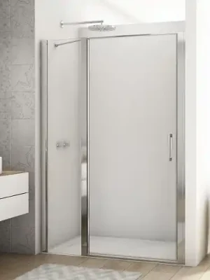 Blesková Nabídka Sprchové dveře DIVERA D22T13 1100 mm, sklo čiré, profil aluchrom, SanSwiss D22T13090205007
