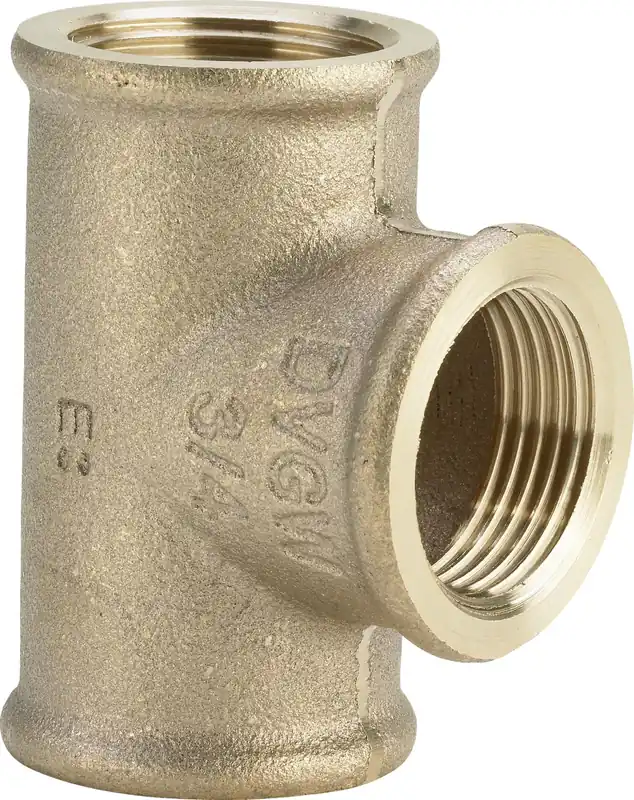 Bronzový T-kus FFF 1/4" x 1/4" x 1/4", model 3130, Viega 318017 Nejprodávanější