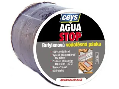 Koop Online Páskové lepidlo butylenové Agua Stop 150 mm x 10 m, Ceys 42901004