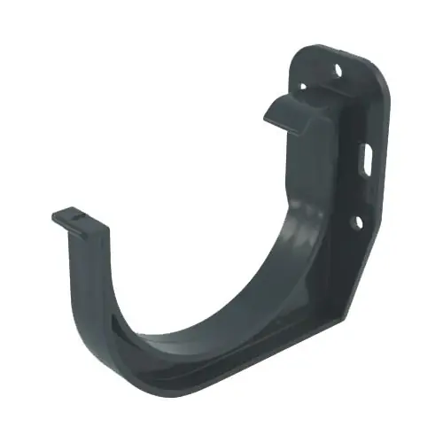 Plastový hák žlabu okapu RG 100 mm, antracit, římsový, Marley 085340 Flitsaanbieding