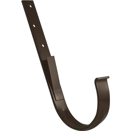 Koop Vandaag Kovový hák žlabu okapu RG 150 mm, hnědá, rovný, poplastovaný, Marley 076379