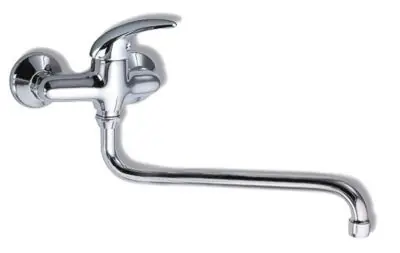 Umyvadlová baterie Metalia 55 150 mm, chrom, nástěnná, Novaservis 55078,0 Populair