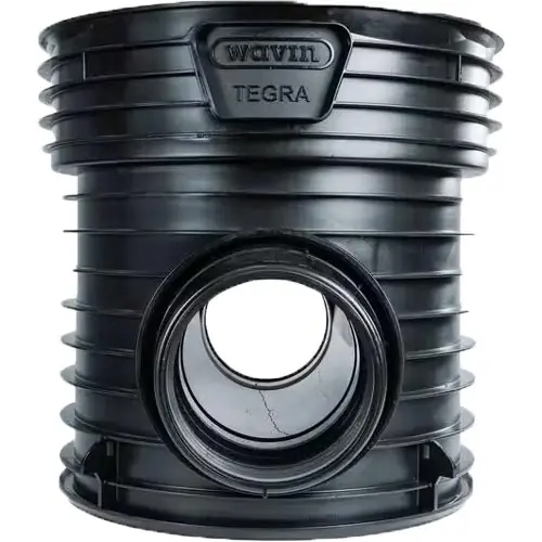 Uitverkoop Šachtové dno přímé TEGRA 600 LC 600/400, KG, 1 vtok - 1 výtok, Wavin RF510010W