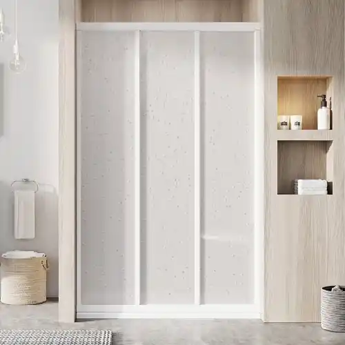 Weekendaanbieding Sprchové dveře Supernova ASDP3 800 mm, sklo Pearl, profil bílý, Ravak, 00V401R211