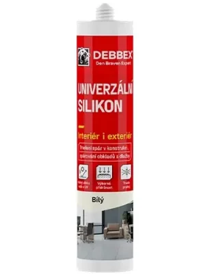 Beste Prijs Silikon univerzální bílý 280 ml, Den Braven 30122RL