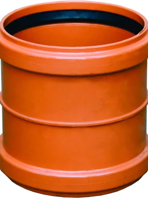 Certifikovaný Přesuvka hrdlová Quantum KGU 400 mm, PVC, kanalizace, SDR34, Pipelife 3295126402