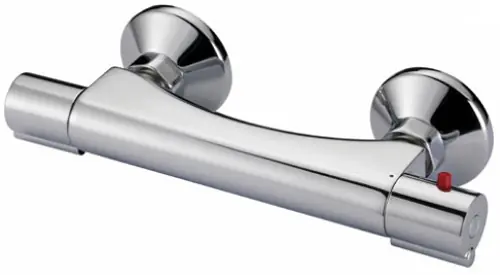Speciale Aanbieding Sprchová baterie Aqualight 150 mm, chrom, nástěnná, termostatická, bez příslušenství, Novaservis 2560/1,0
