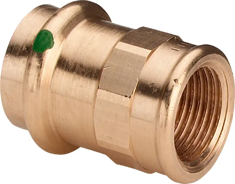 Lisovací přechodka CU 4270G d 28 x 1/2", vnitřní závit, Sanpress Viega 428174 Bestseller
