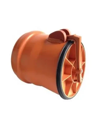 Časově Omezené Klapka koncová KG 160 mm, celoplastová, PVC, kanalizace