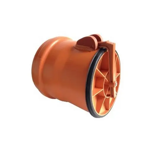 Tijdelijk Beschikbaar Klapka koncová KG 160 mm, celoplastová, PVC, kanalizace