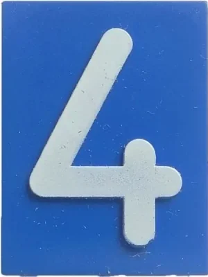 Bezpečná Platba Znak 4 modrý HECKL