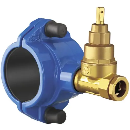 Gecertificeerd Navrtávací pas HOD-K516, mosazné šoupátko d 32 mm, DN 80, VAG 3-84-00039-510