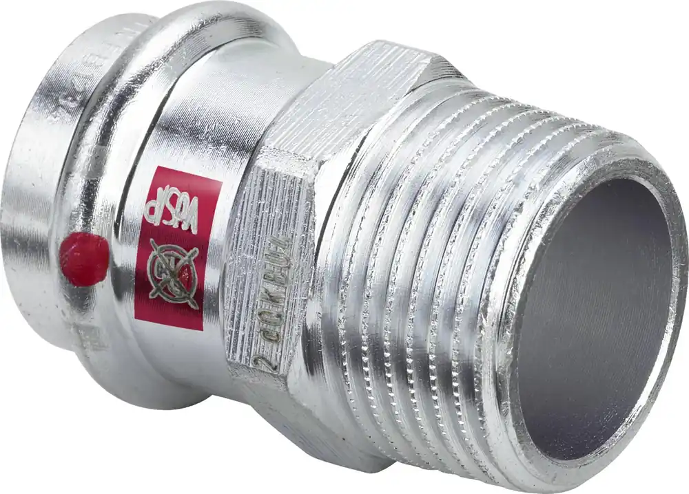 Časově Omezené Lisovací přechodka Prestabo d 35 x 1", vnější závit, Viega 704803, model 11111