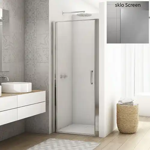 Sprchové dveře DIVERA D22T1 1100 mm, sklo screen, profil aluchrom, SanSwiss D22T11005087 Gecertificeerd
