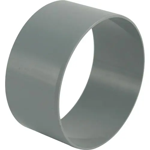 Spojka kolen svodu okapu DN 105 mm, šedá, plast, Marley 073491 Shop Nu