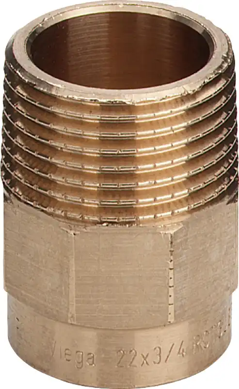 Beste Prijs Pájecí přechodka CU 4243G d 35 x 1", vnější závit, Viega 107109, model 94243G