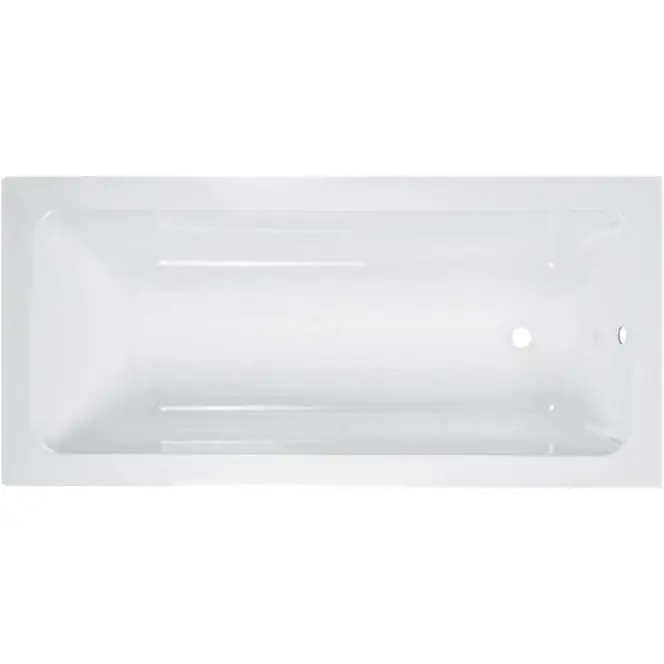 Obdélníková vana LUX 150x70 mm, bílá, včetně nožiček, Lansanit LANLUX150X70 Gratis Retour