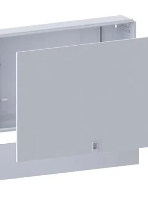 Actieprijs Podomítková skříň rozdělovače P5 965 x 575 - 665 x 110 - 175 mm, Lansanit