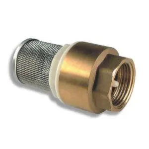Zpětná mosazná klapka G 5/4" s nerezovým sítem Premium