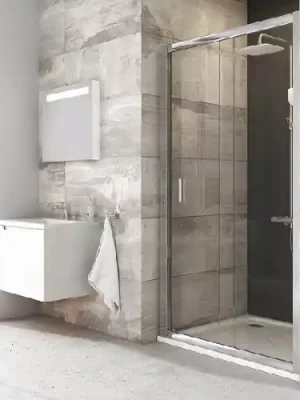 Bezpečná Platba Sprchové dveře Blix BLDP2 1000 mm, sklo transparent, profil lesk alu, Ravak, 0PVA0C00Z1